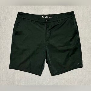 RVCA Men's Black Chino Shorts Size‎ 36